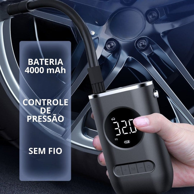 Compressor Portátil -TurboFlex™ - O MAIS VENDIDO 🏆